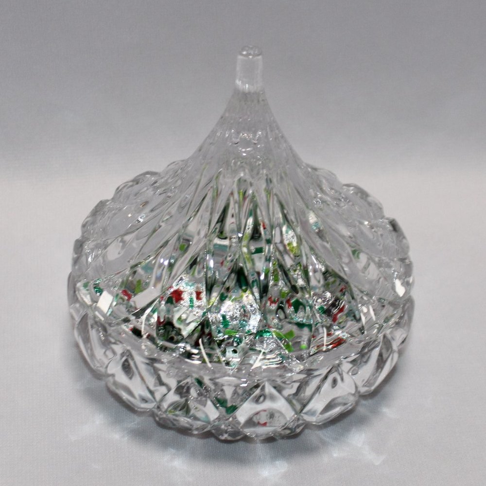 Hersheys Kisses Lead Crystal Candy Dish - Picture 2 of 11